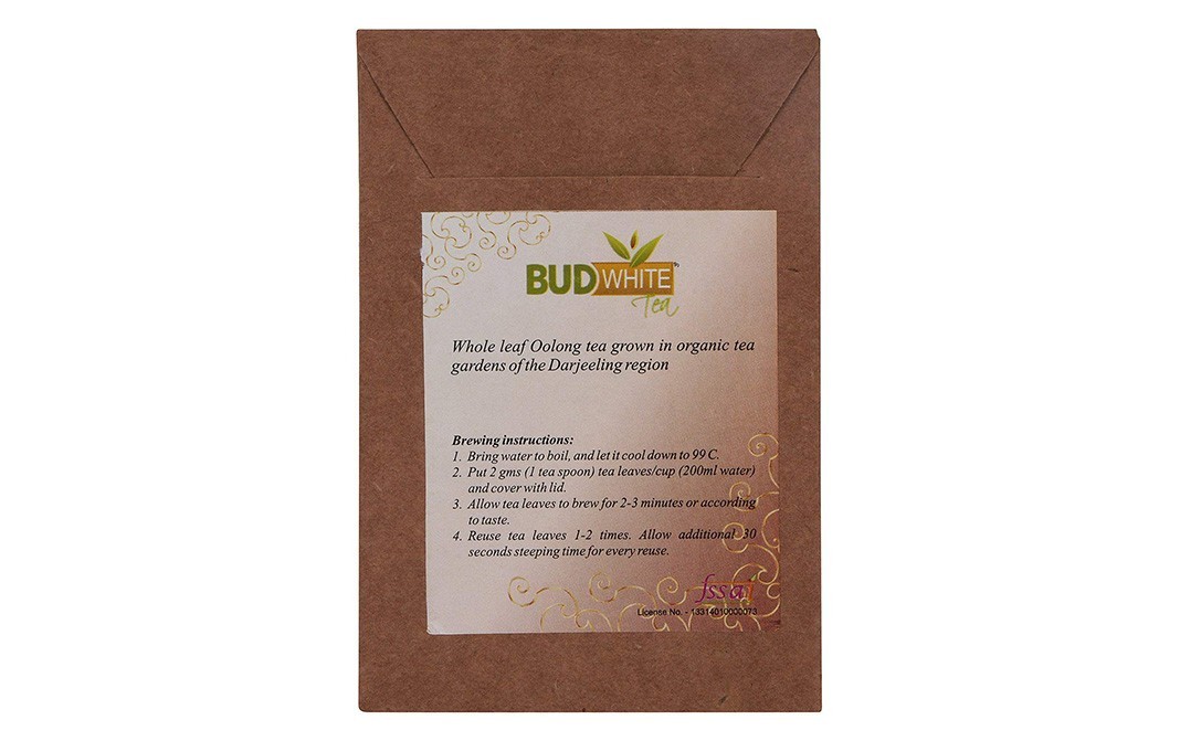 Bud White Darjeeling Oolong Classic Tea   Box  25 grams